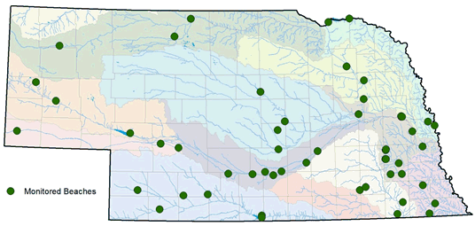 Monitored Beaches