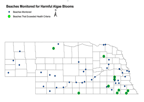 Beaches Monitored for Harmful Algae Blooms