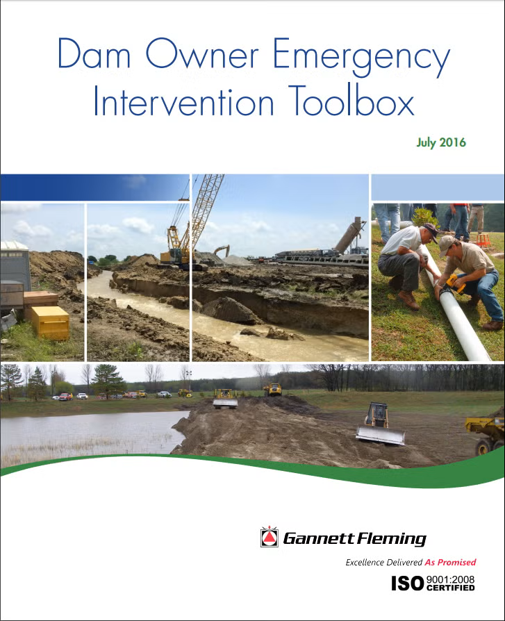 Workbook for Dam Owner Emergency Toolbox